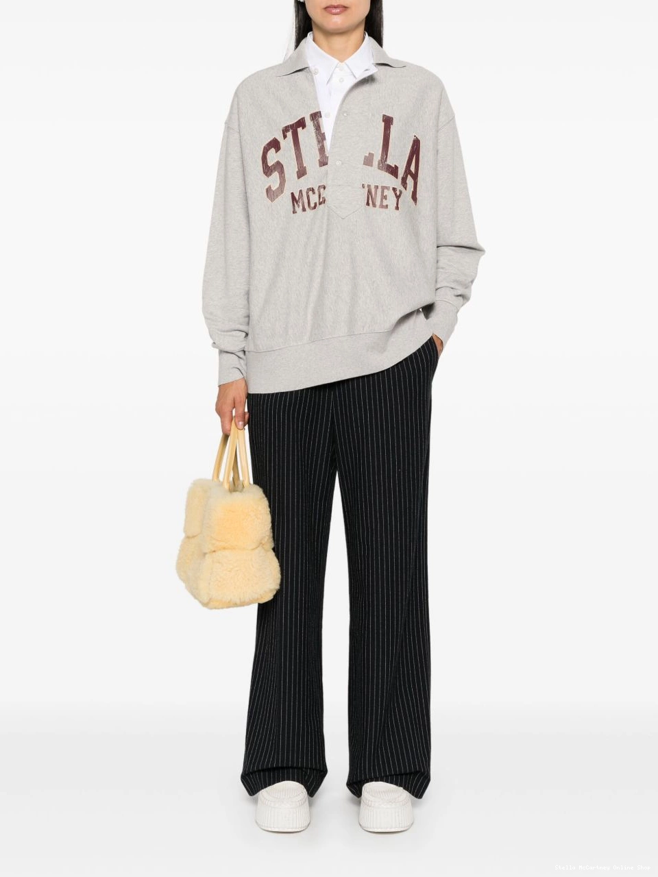 Affordable Logo polo top Stella Women McCartney Varsity 0424